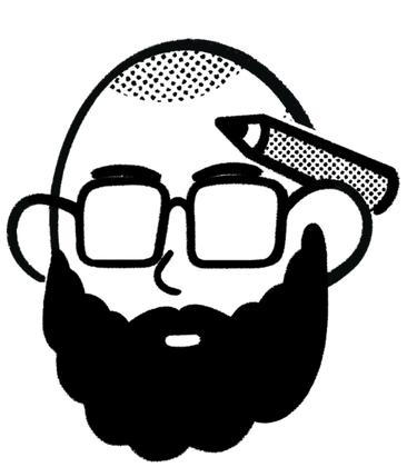 A drawing of Sean